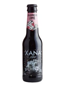 Strawberry + lime Xana Cider